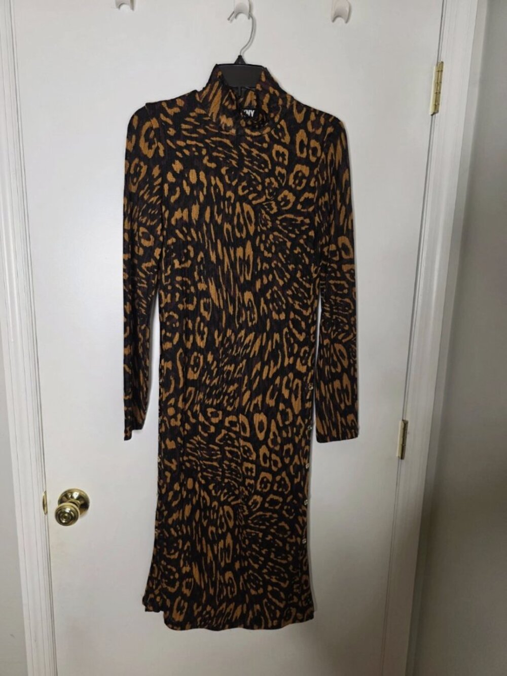 DKNY Dress - Leopard Like - Small - Pre Owned